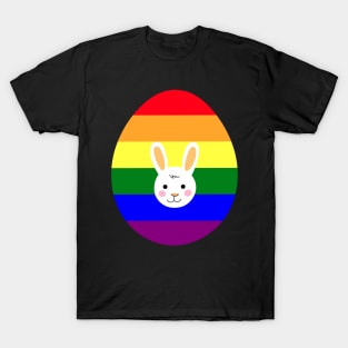 Happy Easter gay pride holiday celebration concept. T-Shirt